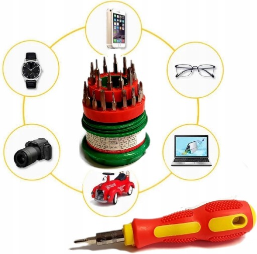 PRESNÉ SKRUTKOVAČE TORX AMBUS BITS SKRUTKOVAČ 31v1