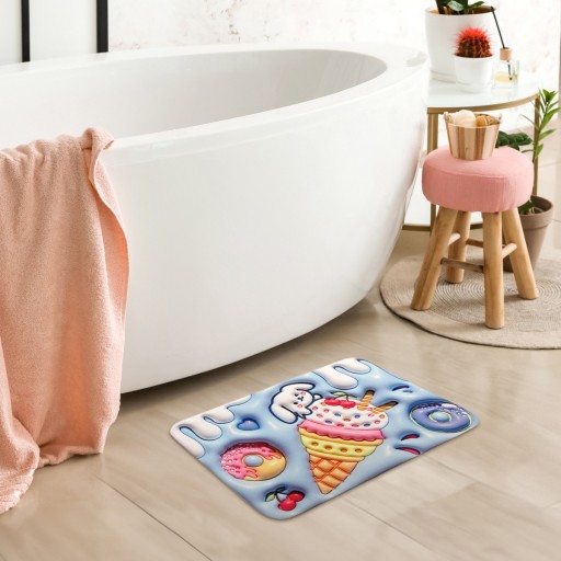 3D protišmyková absorpčná podložka do kúpeľne Magic 35