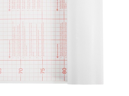 Nábytková dyha Biela koža Štruktúra Šírka 45 cm Samolepiaca fólia na stôl