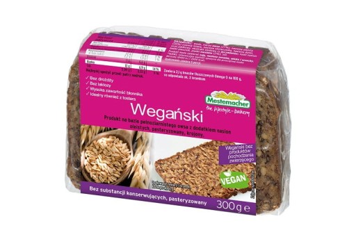 Mestemacher Vegánsky chlieb 300 g