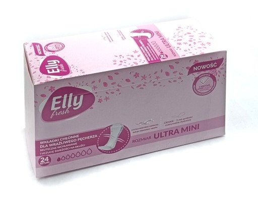Elly ULTRA absorpčné vložky pre citlivý močový mechúr