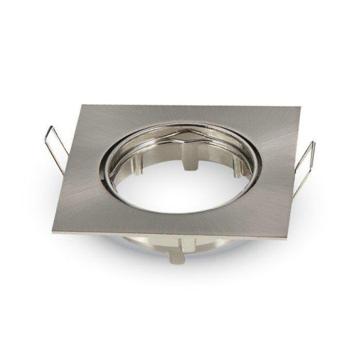 Očko V-TAC GU10 Square Movable Satin VT-779