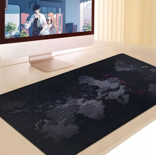 VEĽKÁ KLÁVESNICA PODLOŽKA POD MYŠ PRE CELÝ STOL GAMING 90X40CM XXL