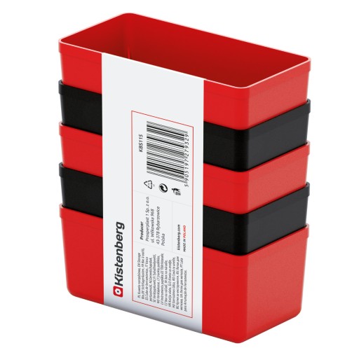 UNITEBOX červené poháre, 5 ks. KBS115 Kistenberg