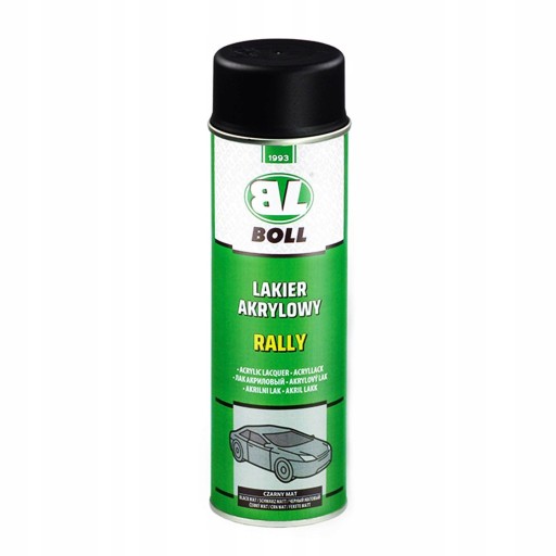BOLL AKRYLÁTOVÁ PLACHTA ČIERNY SPREJ 500ml