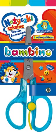 Školské nožnice Bambino pre ľavákov