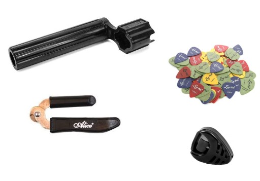 Gitarová kľuka s rezačkou strún + GIVEAWAY ZDARMA