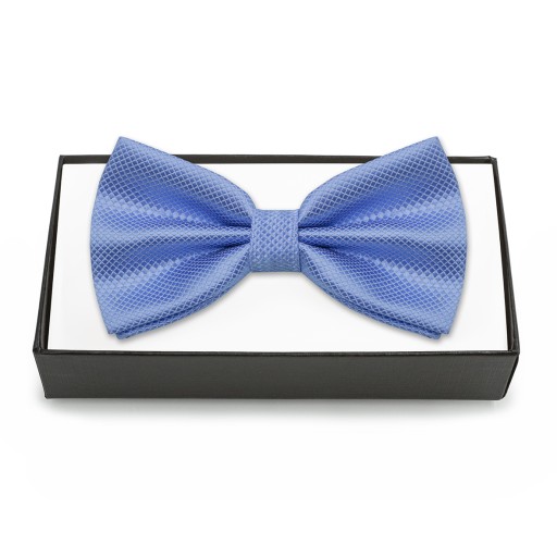 Pánsky modrý motýlik, elegantný motýlik v krabičke