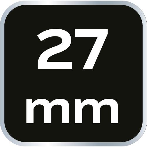 Dlhý šesťhran 1/2, 27 mm