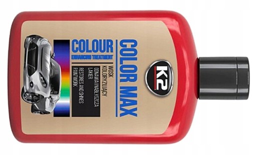 M0I90 MAX Farbiaci vosk 200 ml červený K2 COL