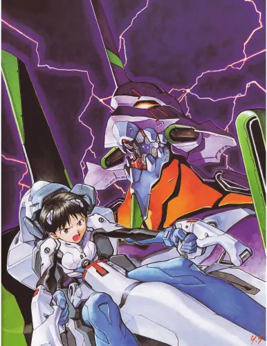 Plagát Neon Genesis Evangelion nge 005 A3 (vlastné)