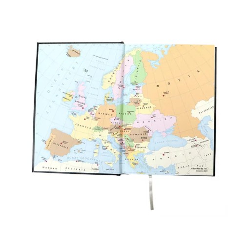 Denný knižný kalendár 2025 BALADEK A5 čierny