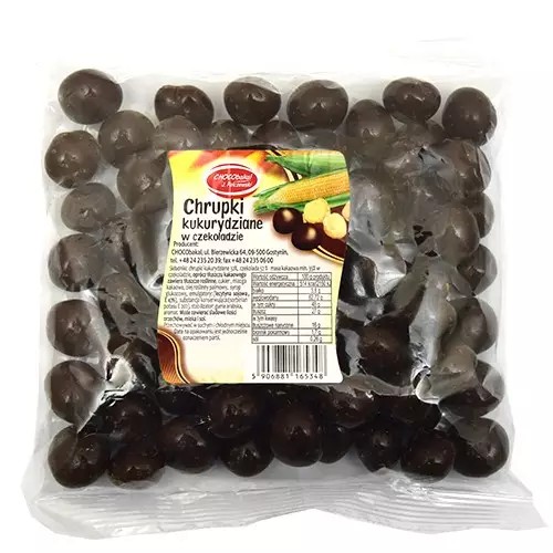 Kukuričné chrumky v čokoláde 200g