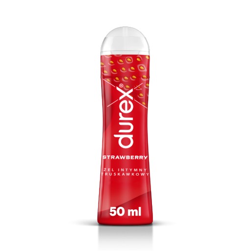 DUREX Play intímny gélový lubrikant JAHODA Fruity Moisturizing 50ml