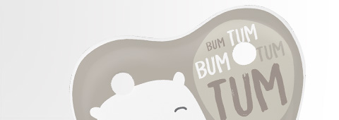 Retiazkový prívesok LOVI na cumlík Buddy Bear