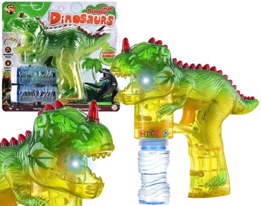 MYDLOVÁ PIŠTOĽ DINOSAUR + TEKUTINY 4741