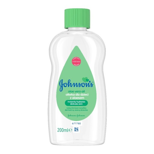 Johnson & Johnson Johnson's Baby aloe olej pre deti 200 ml