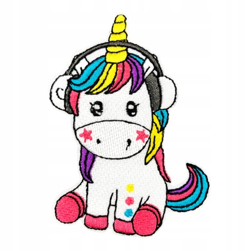 Nažehľovacia termo nášivka Unicorn Horse
