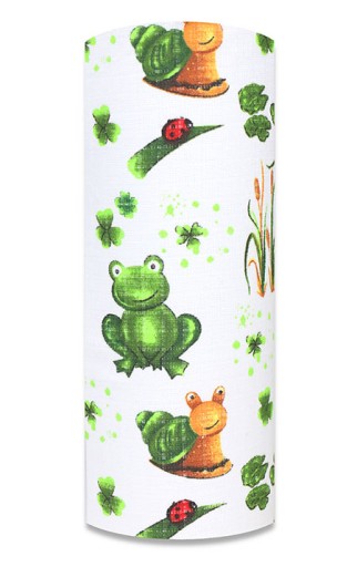 PLIENKA látková plienka FAREBNÁ POĽSKO látková plienka COTTON FROG