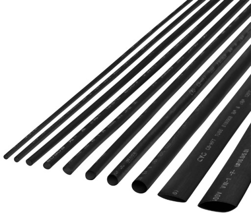 SET RÚR, tepelne zmrštiteľná izolácia, 10 kusov, 10 m (1000