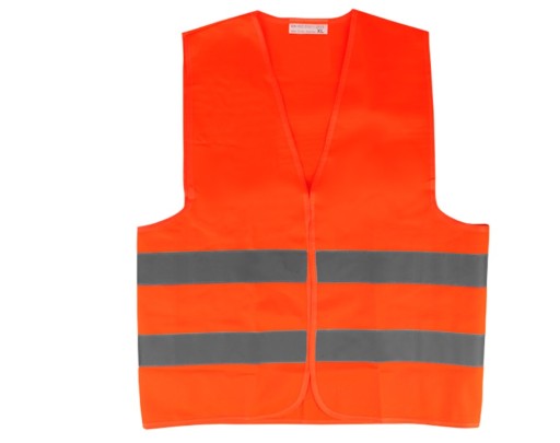 XL reflexná vesta, oranžová, HQ