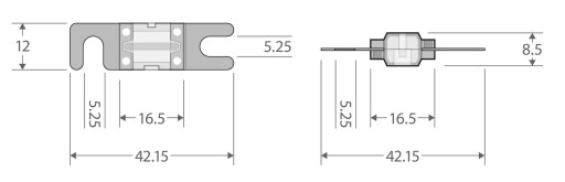 Sinuslive M-ANL80 - MINI ANL poistka 80A - Nemecko -