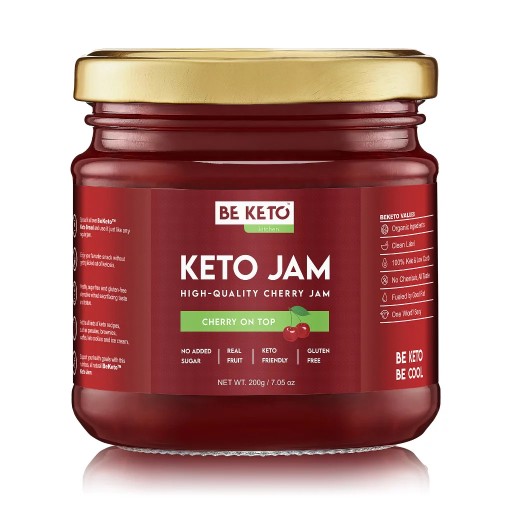 BeKeto Perfectly Cherry Keto Jam 200g BEZ CUKRU