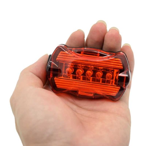 BICYKLOVÉ OSVETLENIE BICYKLOVÉ ZADNÉ SVETLÁ 5 LED XY103
