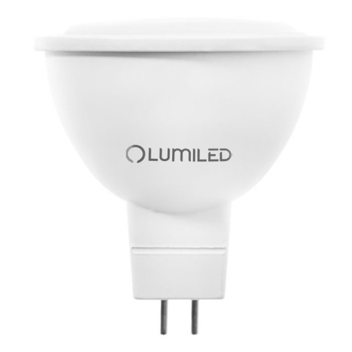 LED žiarovka MR16 6W = 50W 6500K Studená 230V 120°