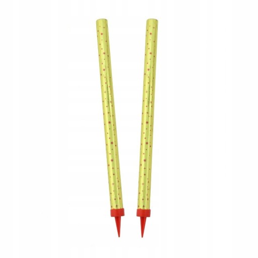 Fontána na tortu 18 cm, certifikát, 2 kusy