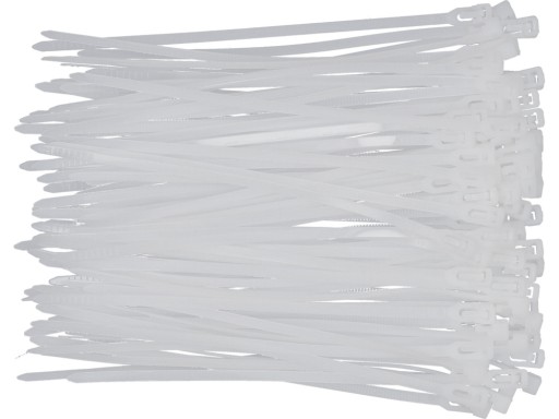 PLASTOVÉ SVIETKY YATO, BIELY 3,6x150mm, 100 ks. TRITITES