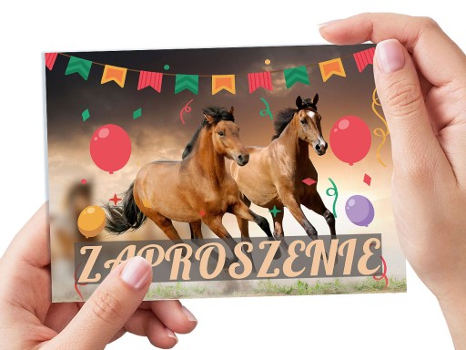 POZVÁNKA KONÍKA NA NARODENINY DIEŤAŤA + OBÁLKA ZDARMA