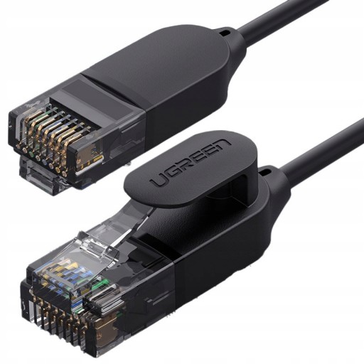 UGREEN NW122 Ethernet RJ45 sieťový kábel, Cat.6A, UTP, 10m (čierny)