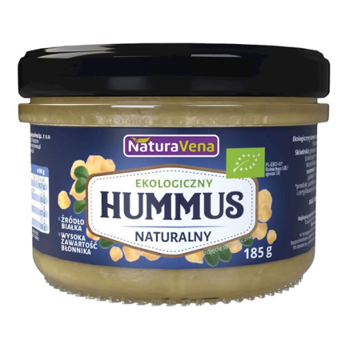 Prírodný bio hummus 185g