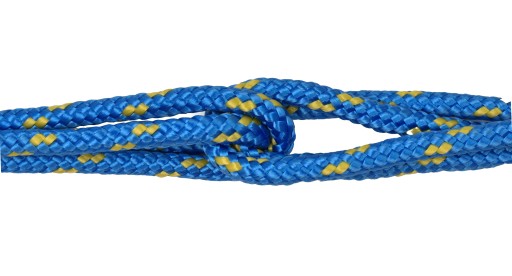 POLYPROPYLÉNOVÉ LANO Splietané lano 8mm - 1m
