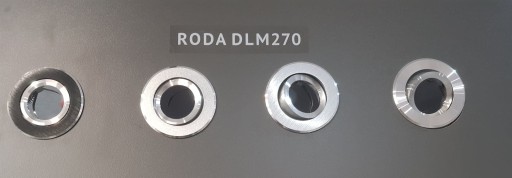 FITTING LL RODA MR16 DLM270 HLINÍKOVÁ ČIERNA KEFA.
