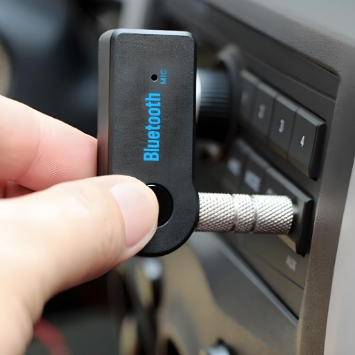 PRIJÍMAČ ZVUKU ADAPTÉR BLUETOOTH AUX MINIJACK