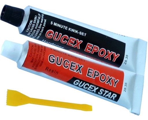 DVOJZLOŽKOVÉ EPOXIDOVÉ LEPIDLO ŽIVICE SILNÉ AKO OCEL 2x10ml