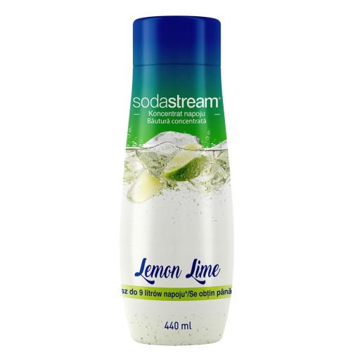 SODASTREAM CITRÓNOVÝ LIMETOVÝ SIRUPOVÝ KONCENTRÁT PRE NASÝTEĽ 440 ml