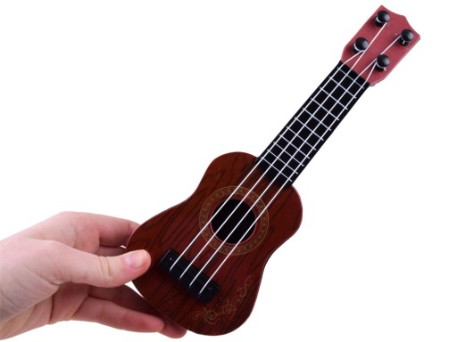 Mini UKULELE GUITAR 25cm gadget na hudobný nástroj