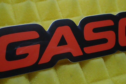 NÁLEPKA GASGAS DAKAR ENDURO NÁLEPKA 19,9 x 3 cm