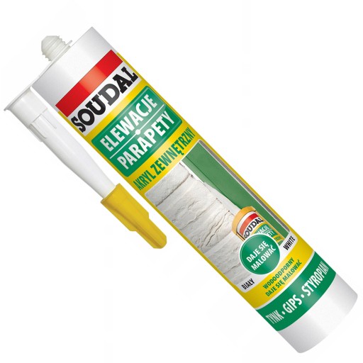 AKRYLOVÝ TESNENIE VONKAJŠÍCH BIELY SOUDAL 280 ml