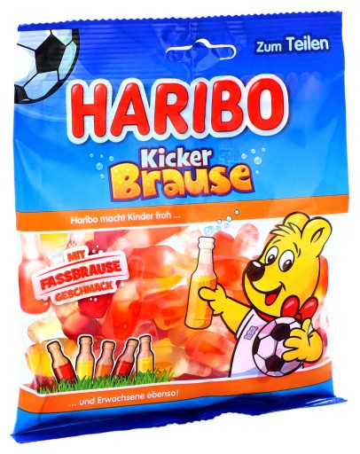 HARIBO Kicker Brause ovocné marshmallows 175g DE