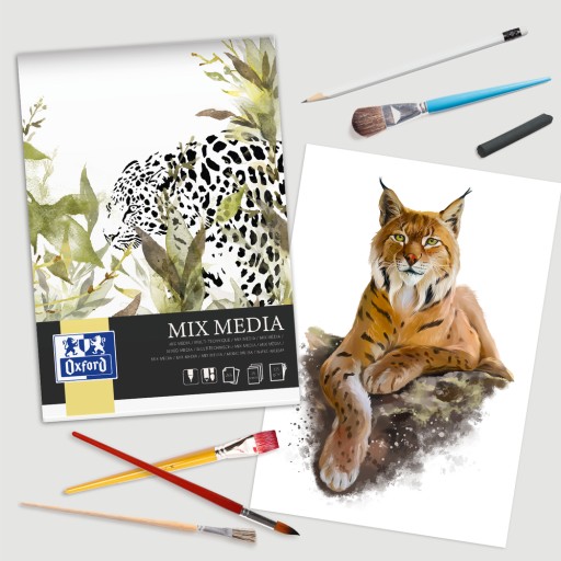 ART BLOCK MÉDIA OXFORD A4 25k 225g