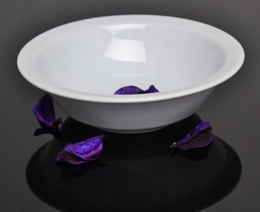 Lubana Kaszub/Hel misa na šalát 16cm misa, misa z bieleho porcelánu