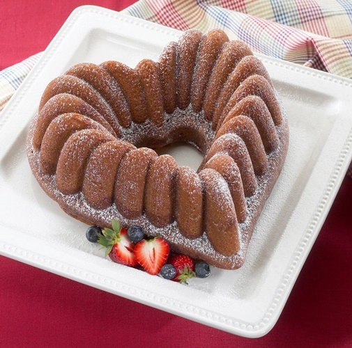 SILIKONOVÁ FORMA S KOMÍNOM, VALENTÍNSKE SRDCE