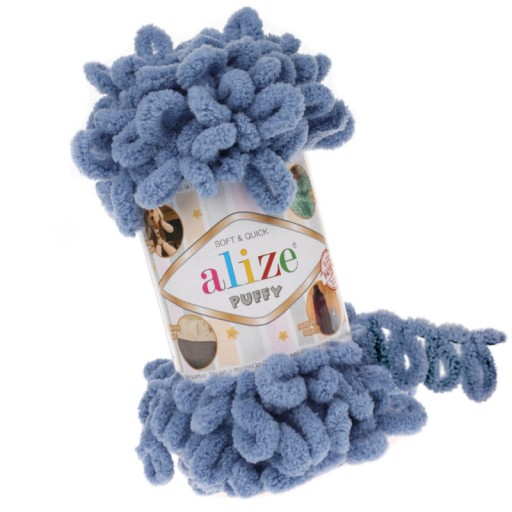 Puffy priadza - 374 Steel