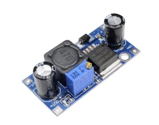 LM2596S znižovací menič 1,5-35V 3A DC-DC