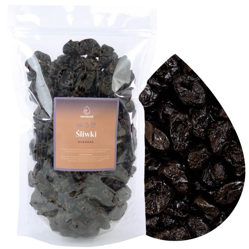 Sušené slivky 1kg Wenatural - bezsemenné, prémiové, veľké, celé