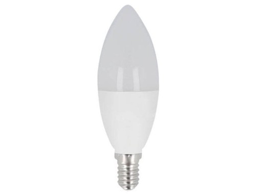 LEDOM E14 8W 4000K LED žiarovka, neutrálna sviečka